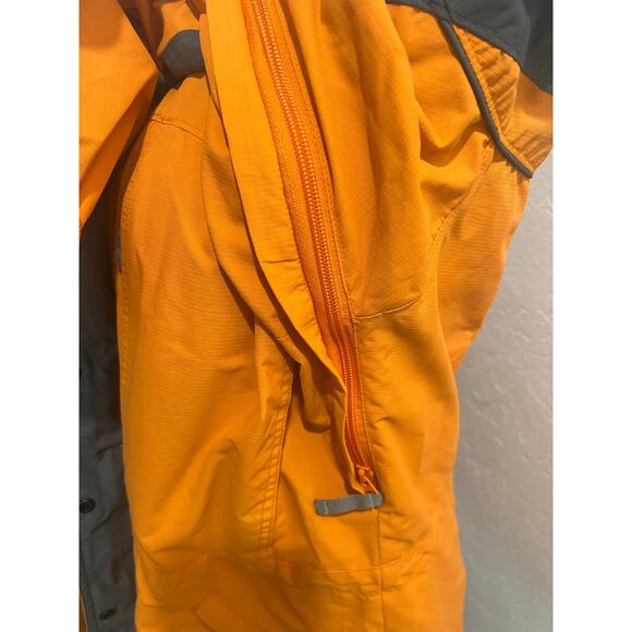 Columbia Omni-Tech Women’s Interchange Jacket XL Orange Gray Waterproof - Picture 11 of 13